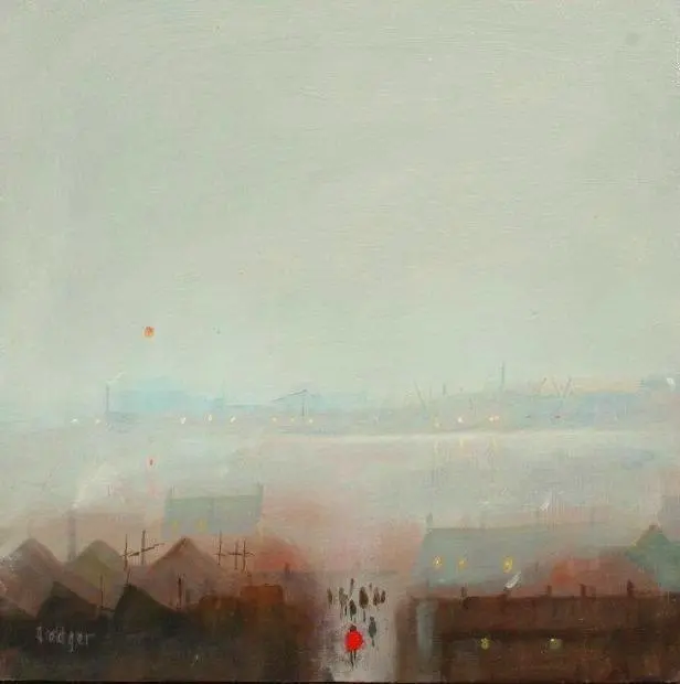 Janet Ledger - estuary, early morning, gravesend